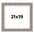thumbnail image 1 of 21x19 Frame Grey Real Wood Picture Frame Width 2.75 Inches | Interior Frame Depth 0.5 Inches |, 1 of 8