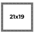 thumbnail image 1 of 21x19 Frame Silver Black Rustic Sonoma Solid Wood Picture Frame | 1.5 Inch Moulding Width |, 1 of 8