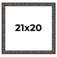 thumbnail image 1 of 21x20 Frame Black-Brown Medieval Solid Wood Picture Frame | 1.5 Inch Moulding Width | Gotham, 1 of 8