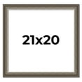 thumbnail image 1 of 21x20 Frame Brown Solid Wood Picture Frame | 1.75 Inch Moulding Width | Austin Frame Complete with, 1 of 8