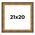 thumbnail image 1 of 21x20 Frame Vintage Gold Solid Wood Picture Frame | 2.5 Inch Moulding Width | Ornate Bronze Museo, 1 of 8