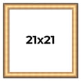 thumbnail image 1 of 21x21 Frame Gold Plein Aire Solid Wood Picture Frame Width 2 Inches | Interior Frame Depth 0.5, 1 of 8
