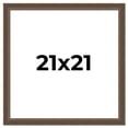 thumbnail image 1 of 21x21 Frame Golden Caramel Solid Wood Bronze Picture Frame | 1.25 Inch Moulding Width | 0.5 Inch, 1 of 8