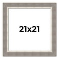 thumbnail image 1 of 21x21 Frame Grey Real Wood Picture Frame Width 2.75 Inches | Interior Frame Depth 0.5 Inches |, 1 of 8