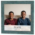 thumbnail image 1 of 21x22 Frame Blue Rustic Barnwood Solid Wood Picture Frame Width 1.25 Inches | Interior Depth 0.5, 1 of 8