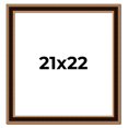 thumbnail image 1 of 21x22 Frame Gold Brown Plein Air Vintage Solid Wood Picture Frame | 1.75 Inches Moulding Width |, 1 of 8