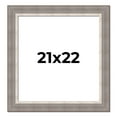 thumbnail image 1 of 21x22 Frame Grey Real Wood Picture Frame Width 2.75 Inches | Interior Frame Depth 0.5 Inches |, 1 of 8