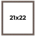 thumbnail image 1 of 21x22 Frame Silver Real Wood Picture Frame Width 1.25 Inches | Interior Frame Depth 0.5 Inches |, 1 of 8