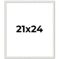 thumbnail image 1 of 21x24 Frame White Real Wood Picture Frame Width 0.75 inches | Interior Frame Depth 0.5 inches |, 1 of 8