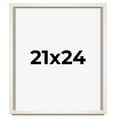 thumbnail image 1 of 21x24 Frame White Wheat Solid Wood Picture Frame | Moulding Width 0.75 Inches | Interior Depth 0.5, 1 of 8