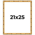 thumbnail image 1 of 21x25 Frame Gold Bamboo Solid Wood Picture Frame | 1 Inch Moulding Width | Interior Frame Depth, 1 of 8