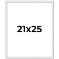 thumbnail image 1 of 21x25 Frame White Real Wood Picture Frame Width 0.75 inches | Interior Frame Depth 0.5 inches |, 1 of 8