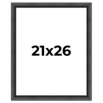 21x26 Frame Black Passaggi Solid Wood Picture Frame Width 1.5 Inches | Interior Depth 0.5 Inches |