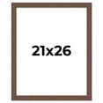 thumbnail image 1 of 21x26 Frame Brown Farmhouse Solid Wood Picture Frame Width 1.5 Inches | Interior Frame Depth 0.5, 1 of 8