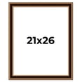 thumbnail image 1 of 21x26 Frame Gold Brown Plein Air Vintage Solid Wood Picture Frame | 1.75 Inches Moulding Width |, 1 of 8