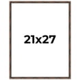 thumbnail image 1 of 21x27 Frame Brown Bamboo with Dark Coffee/Walnut Finish | Solid Wood Picture Frame Width 0.75, 1 of 8