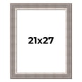 thumbnail image 1 of 21x27 Frame Grey Real Wood Picture Frame Width 2.75 Inches | Interior Frame Depth 0.5 Inches |, 1 of 8