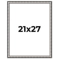 thumbnail image 1 of 21x27 Frame Silver Real Wood Picture Frame Width 1.125 Inches | Interior Frame Depth 0.5 Inches |, 1 of 8