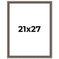 thumbnail image 1 of 21x27 Frame Silver Real Wood Picture Frame Width 1.25 Inches | Interior Frame Depth 0.5 Inches |, 1 of 8
