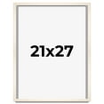 thumbnail image 1 of 21x27 Frame White Wash Solid Wood Picture Frame | 0.75 Inch Moulding Width | Includes UV Acrylic, 1 of 8