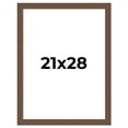 thumbnail image 1 of 21x28 Frame Brown Farmhouse Solid Wood Picture Frame Width 1.5 Inches | Interior Frame Depth 0.5, 1 of 8