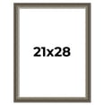 thumbnail image 1 of 21x28 Frame Brown Solid Wood Picture Frame | 1.75 Inch Moulding Width | Austin Frame Complete with, 1 of 8