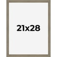 thumbnail image 1 of 21x28 Frame Gray Barnwood Rustic Solid Wood Picture Frame | 1.5 Inch Moulding Width | Includes UV, 1 of 8