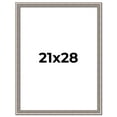 thumbnail image 1 of 21x28 Frame Grey Real Wood Picture Frame Width 1.25 inches | Interior Frame Depth 0.5 inches | Hans, 1 of 8