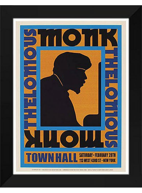 21x28 Framed Art Print "Thelonious Monk, 1959"