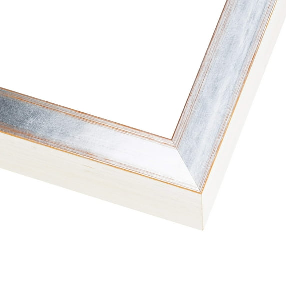 21x28 Modern Shadow Box 1.5" Depth White Picture Frame - UV Acrylic, Backing, Hanging Hardware