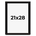 thumbnail image 1 of 21x28 Shadow Box Black Solid Wood Display Picture Frame | 1 Inch Rabbet Depth | | 1.375 Inch, 1 of 4
