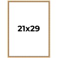 thumbnail image 1 of 21x29 Frame Beaded Gold Solid Wood Picture Frame | 0.75 Inches Moulding Width | Liscio Oro, 1 of 8