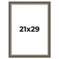 thumbnail image 1 of 21x29 Frame Brown Solid Wood Picture Frame | 1.75 Inch Moulding Width | Austin Frame Complete with, 1 of 8