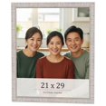 thumbnail image 1 of 21x29 Frame White Real Wood Picture Frame Width 0.75 inches | Interior Frame Depth 0.5 inches |, 1 of 8