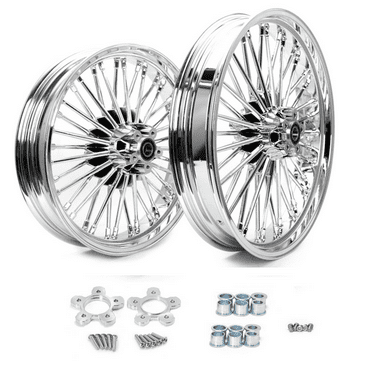 21x3.5 16x3.5 Fat Spoke Wheels for Harley Touring Bagger Road King Glide