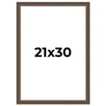 thumbnail image 1 of 21x30 Frame Golden Caramel Solid Wood Bronze Picture Frame | 1.25 Inch Moulding Width | 0.5 Inch, 1 of 8