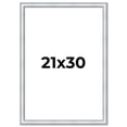 thumbnail image 1 of 21x30 Frame Sterling Silver Solid Wood Picture Frame | 1.25 Inch Moulding Width | 0.75 Inch, 1 of 8