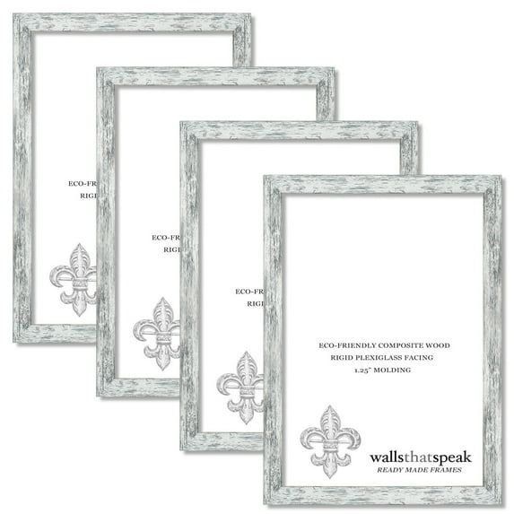 21x30 White American Barn Picture Frame for Puzzles Posters Photos or Artwork (4-Pack)