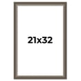 thumbnail image 1 of 21x32 Frame Brown Solid Wood Picture Frame | 1.75 Inch Moulding Width | Austin Frame Complete with, 1 of 8