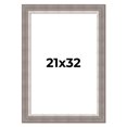 thumbnail image 1 of 21x32 Frame Grey Real Wood Picture Frame Width 2.75 Inches | Interior Frame Depth 0.5 Inches |, 1 of 8