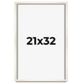 thumbnail image 1 of 21x32 Frame White Wheat Solid Wood Picture Frame | Moulding Width 0.75 Inches | Interior Depth 0.5, 1 of 8