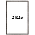 thumbnail image 1 of 21x33 Frame Black Brown Chestnut Mosaic Solid Wood Picture Frame | 1.125 Inch Moulding Width |, 1 of 8