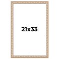 thumbnail image 1 of 21x33 Frame White Real Wood Picture Frame Width 1.5 inches | Interior Frame Depth 0.5 inches |, 1 of 8