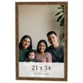 thumbnail image 1 of 21x34 Frame Gold Kingsley Distressed Solid Wood Picture Frame Width 0.75 Inches | Interior Frame, 1 of 8
