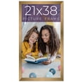 thumbnail image 1 of 21x38 Frame Gold Bronze Solid Wood Picture Frame Width 0.75 Inches | Interior Frame Depth 0.5, 1 of 8