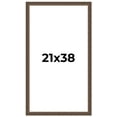 thumbnail image 1 of 21x38 Frame Golden Caramel Solid Wood Bronze Picture Frame | 1.25 Inch Moulding Width | 0.5 Inch, 1 of 8