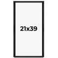thumbnail image 1 of 21x39 Shadow Box Frame Black | 1 Inches Deep Real Wood Farmhouse Shadowbox Display Frame | UV, 1 of 6