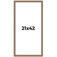 thumbnail image 1 of 21x42 Frame Gold Real Wood Picture Frame Width 1.25 inches | Interior Frame Depth 0.5 inches |, 1 of 8