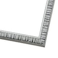 thumbnail image 1 of 8x20 Textured Black Picture Frame - UV Acrylic, Foam Board Backing, Hanging Hardware, 1 of 8