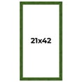 thumbnail image 1 of 21x42 Frame Green Burl Solid Wood Picture Frame | 1.75 Inches Moulding Width | Interior Frame Depth, 1 of 8